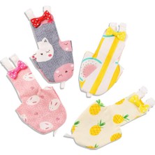 Huoxun Shop A Gri Kedi Stili M Beden Papağan Bebek Bezi ve Papyon Sevimli Renkli Meyve Çiçekli Muhabbet Kuşu Güvercin Küçük Orta Büyük Evcil Kuş Uçan Kıyafetler Yıkanabilir (Yurt Dışından)