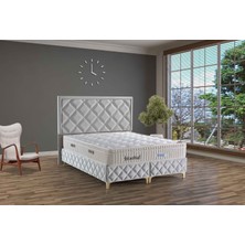 Sleepnice Istanbul Organic Kumaş Ekstra Ortopedik Özel Ölçü Yaylı Tek Kişilik Çift Kişilik Yatak