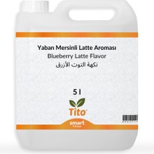 Yaban Mersinli Latte Aroması 5 Litre