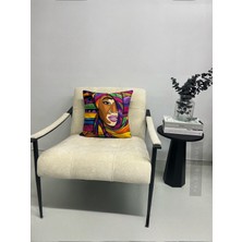 Palmia Home Pop Art Dekoratif Kırlent Kılıfı