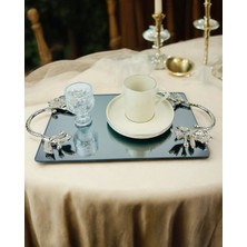 Flame Söz Nişan Kahve Tepsisi