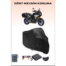 Breen Yamaha Tracer 9 Gt Uyumlu Siyah Motorsiklet Branda, Motor Örtüsü