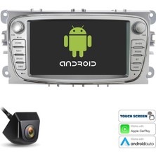 Navera NV-AFR13 Sılver Tablet Multimedya Android 7 Inç 2+32GB Carplay Ford Focus 2