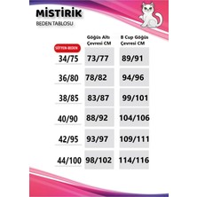 Mistirik Espera Model Dantelli Balenli Süngersiz Toparlayıcı Pedsiz Sütyen