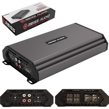 Reıss Audıo RS-Q60.4 Oto Anfi Stereo 4X60 Watt 4 Kanal