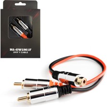 Reıss RS-GW2M1F Anfi Y Kablo 2 Erkek 1 Dişi 30CM