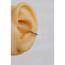 Erkek Sıkıştımalı Kıkırdak Küpe Earcuff