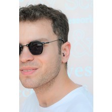 Sacce Scarves & Accessories Erkek Çelik Halka Piercing Tragus Helix Kıkırdak 8 mm Siyah
