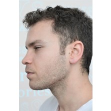 Sacce Scarves & Accessories Erkek Çelik Piercing Tragus Helix Kıkırdak 8 mm Gümüş Renk