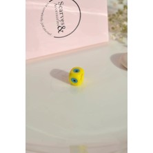 Sacce Scarves & Accessories Murano Nazar Boncuğu Sarı