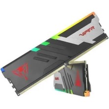 <![cdata[patrıot 32GB (2x 16GB) Ddr5 6400MHZ CL32 Rgb Dual Kıt Pc Ram Venom PVVR532G640C32K ]]>