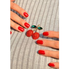 Sacce Scarves & Accessories Kiraz Broş Gold