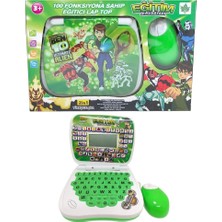 Admay BEN10 Ultimate Alien Eğitici Laptop 100 Fonksiyonlu Ingilizce ve Türkçe Çocuk Bilgisayarı