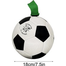 Huoxun Shop A 1PC18CM Tarzı Köpek Oyuncak Futbol Oyuncakları Yavru Büyük Köpekler Için Dış Mekan Eğitim Interaktif Pet Isırma Çiğneme Topu Oyuncakları Futbol ile Halat (Yurt Dışından)