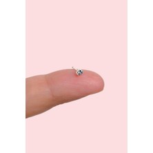 Sacce Scarves & Accessories İthal 925 Ayar Eskitme Dokulu Erkek Kurukafalı Gümüş Hızma