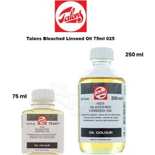 Talens Bleached Linseed Oil 75ML 025 75ML