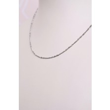 Sacce Scarves & Accessories İnce Çelik Zincir Kolye 45 cm
