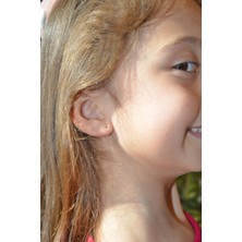 Sacce Scarves & Accessories Çocuk Mini Nokta Top Küpe
