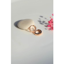 Sacce Scarves & Accessories Antialerjik Düz Çocuk Halka Küpe