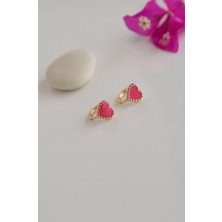 Sacce Scarves & Accessories Kalpli Çocuk Küpe Pembe