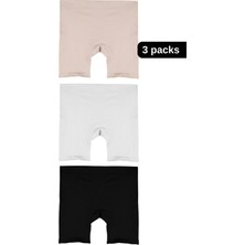 Cnt Mikro Fiber Kadın Uzun Boxer 3'lü Özel Paket - S/M, L/XL