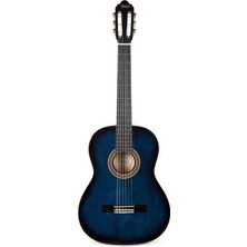 VALENCIA VC104TBUS KLASİK GİTAR 4/4 MAVİ SUNBURST SAP ÇELİKLİ