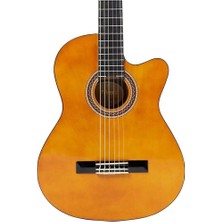 Valencia VC104TC Klasik Gitar 4/4 Natural Cutaway Sap Çelikli