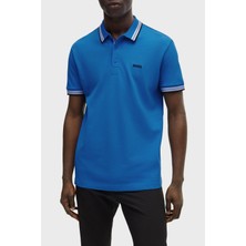 Boss Pamuklu Regular Fit Düğmeli Polo Yaka T Shirt Erkek Polo Yaka T Shirt 50469055 424