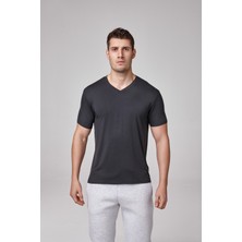 Relactive Erkek Kısa Kollu V Yaka T-Shirt