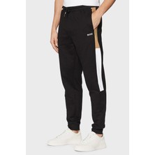 Boss % 100 Pamuk Regular Fit Ribanalı Paça Jogger Pantolon Erkek Pantolon 50535786 001