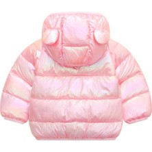 Petityu Teddy Şirin Şişme Mont - Acik Pembe 1-2-3-4-5 Yaslar 22LGTEDDYPUFACIKPEMBEMONT