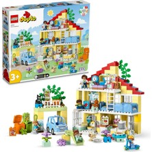 LEGO Duplo Kasabası 3’ü 1 Arada Aile Evi 10994 Oyuncak Yapım Seti