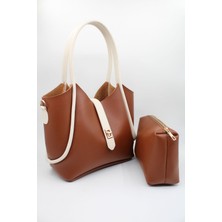 Kadın Iç Çantalı Retro El ve Omuz Çantası