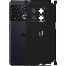 ECR MOBILE Oneplus 10 Pro ile Uyumlu Mat Siyah Arka Kaplama
