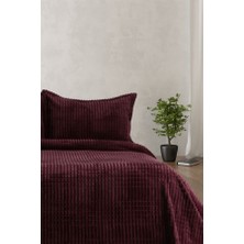 Merinos - Cherry Çift Kişilik 3 Parça Battaniye
