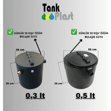 Tankplast Yağ Ayırıcı Ytpe 0300 Polietilen Tezgah Altı (0,3 Lt/Sn)