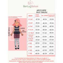 Bertuğ Bebek Boncuk Işlemeli Beyaz Saten Kız Çocuk Bebek Abiye Gelinlik Elbise