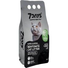 7Days Aktif Karbonlu Kedi Kumu 10 Lt