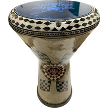 Alexandria 24002 Orijinal Mısır Döküm Profesyonel Darbuka Işlemeli 22 cm