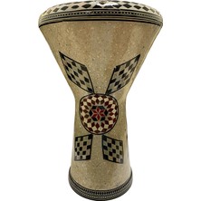 Alexandria 24002 Orijinal Mısır Döküm Profesyonel Darbuka Işlemeli 22 cm