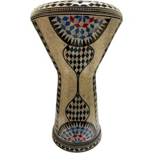 Alexandria 24006 Orijinal Mısır Döküm Profesyonel Darbuka Işlemeli 22 cm