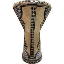 Alexandria 24006 Orijinal Mısır Döküm Profesyonel Darbuka Işlemeli 22 cm