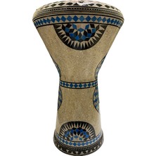 Alexandria 24007 Orijinal Mısır Döküm Profesyonel Darbuka Işlemeli 22 cm