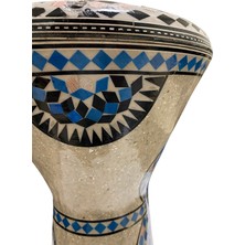 Alexandria 24007 Orijinal Mısır Döküm Profesyonel Darbuka Işlemeli 22 cm