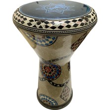 Alexandria 24001 Orijinal Mısır Döküm Profesyonel Darbuka Işlemeli 22 cm