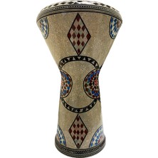 Alexandria 24001 Orijinal Mısır Döküm Profesyonel Darbuka Işlemeli 22 cm