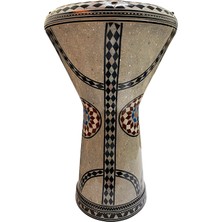 Alexandria 24010 Orijinal Mısır Döküm Profesyonel Darbuka Işlemeli 22 cm