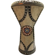 Alexandria 24010 Orijinal Mısır Döküm Profesyonel Darbuka Işlemeli 22 cm