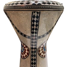 Alexandria 24010 Orijinal Mısır Döküm Profesyonel Darbuka Işlemeli 22 cm