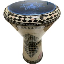 Alexandria 24003 Orijinal Mısır Döküm Profesyonel Darbuka Işlemeli 22 cm